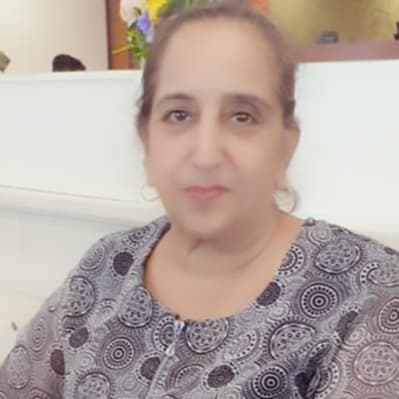 Portrait of Mrs Asha Adab Singh
